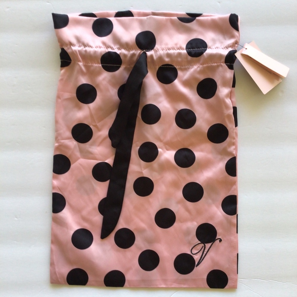 VICTORIAS SECRET PINK SATIN DUSTBAG NWT